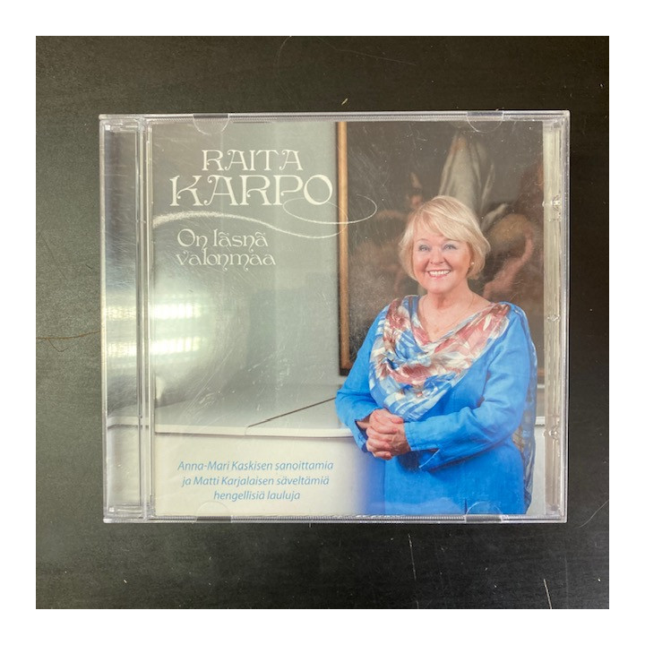 Raita Karpo - On läsnä valonmaa CD (VG+/M-) -gospel-