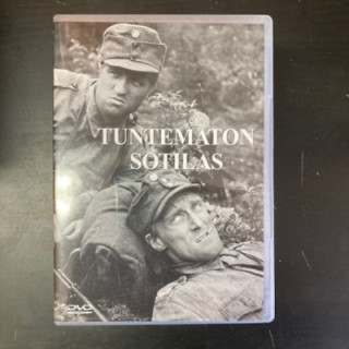 Tuntematon sotilas (1955) DVD (VG+/M-) -sota-