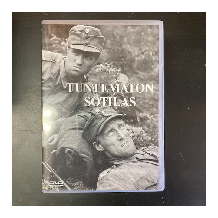 Tuntematon sotilas (1955) DVD (VG+/M-) -sota-