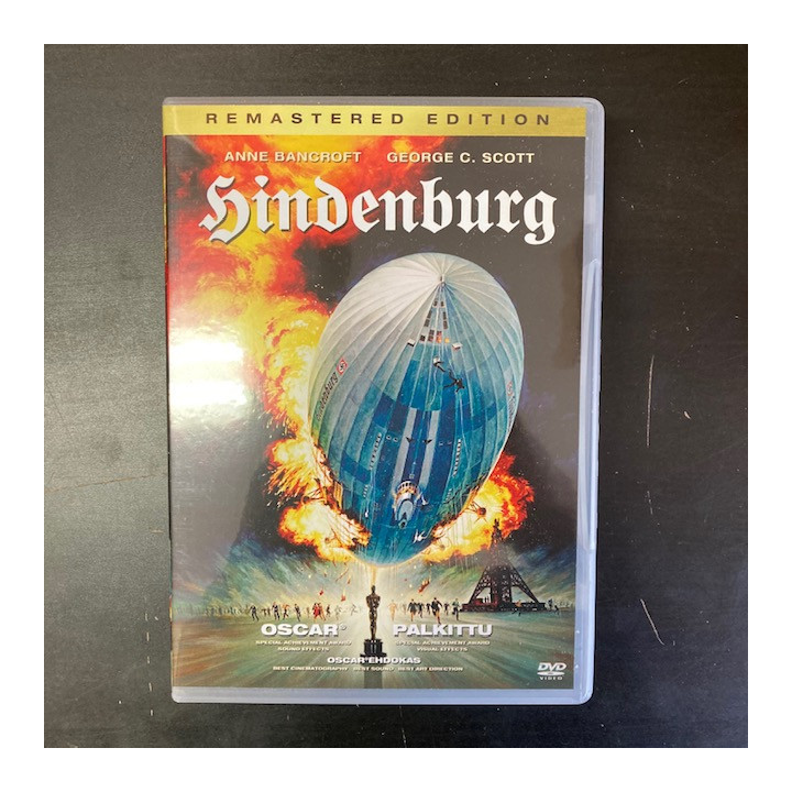 Hindenburg DVD (VG+/M-) -seikkailu/draama-