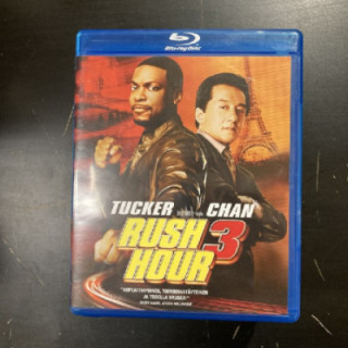 Rush Hour 3 Blu-ray (M-/M-) -toiminta/komedia-