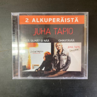 Juha Tapio - Mitä silmät ei nää / Ohikiitävää 2CD (VG/VG+) -iskelmä-