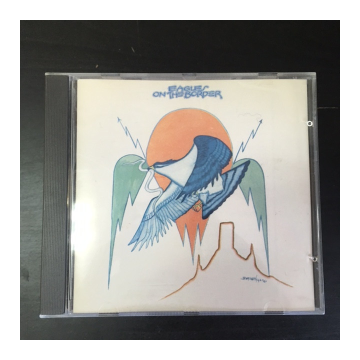 Eagles - On The Border (1.painos/US-EU/7E-1004-2/1983) CD (M-/M-) -soft rock-