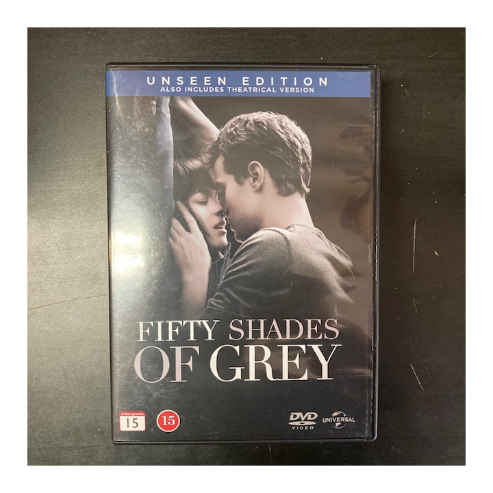Fifty Shades Of Grey (unseen edition) DVD (VG+/M-) -draama/jännitys-