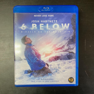 6 Below - Miracle On The Mountain Blu-ray (M-/M-) -draama-
