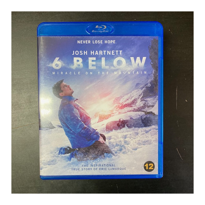6 Below - Miracle On The Mountain Blu-ray (M-/M-) -draama-
