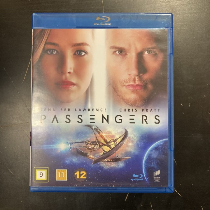 Passengers (2016) Blu-ray (M-/M-) -draama/sci-fi-