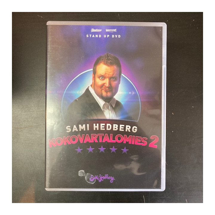 Sami Hedberg - Kokovartalomies 2 DVD (M-/M-) -komedia-