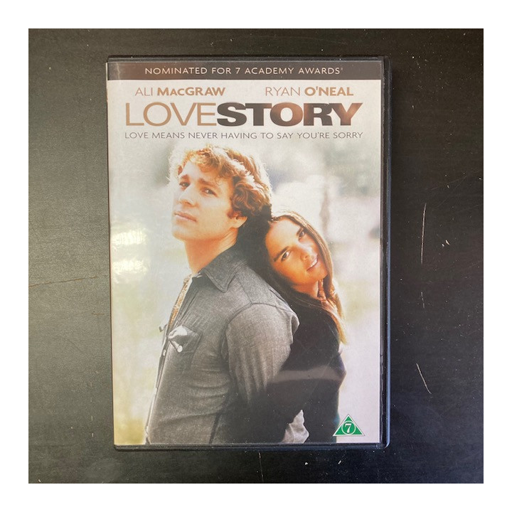 Love Story DVD (M-/M-) -draama-