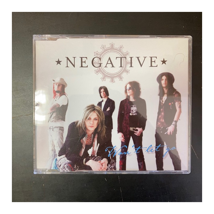 Negative - Won't Let Go CDS (VG+/M-) -glam rock-