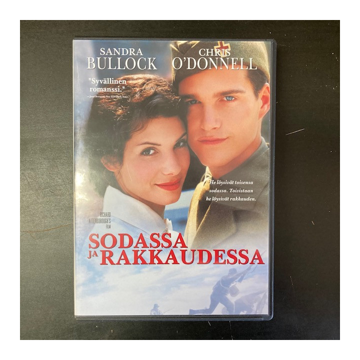 Sodassa ja rakkaudessa DVD (VG/M-) -draama-