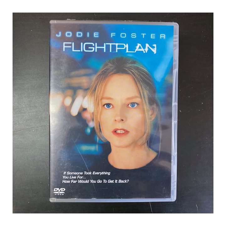 Flightplan DVD (VG/M-) -jännitys-