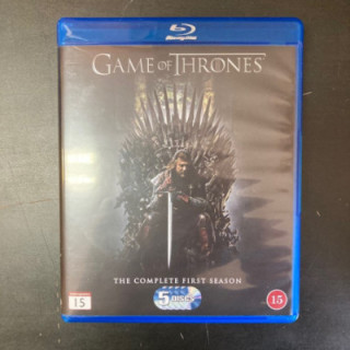 Game Of Thrones - Kausi 1 Blu-ray (VG+-M-/M-) -tv-sarja-