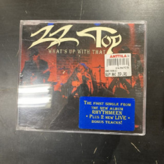 ZZ Top - What's Up With That CDS (VG/M-) -blues rock-