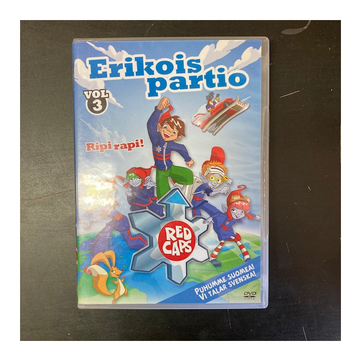 Erikoispartio - Vol 3 DVD (VG/M-) -animaatio-