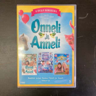 Onneli ja Anneli - 3 DVD:n kokoelma 3DVD (VG+-M-/M-) -lastenelokuva-