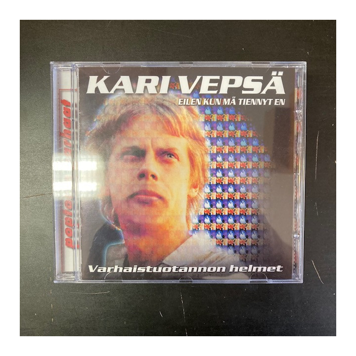 Kari Vepsä - Eilen kun mä tiennyt en CD (M-/M-) -iskelmä-