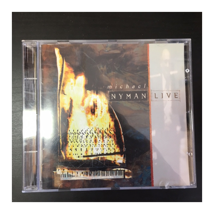 Michael Nyman - Live CD (VG+/M-) -klassinen-
