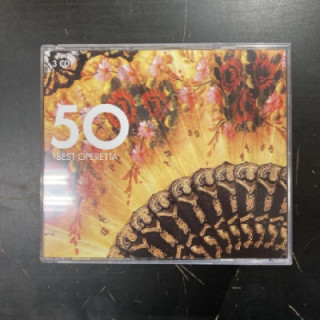 Best Operetta 50 3CD (VG+-M-/M-) -klassinen-