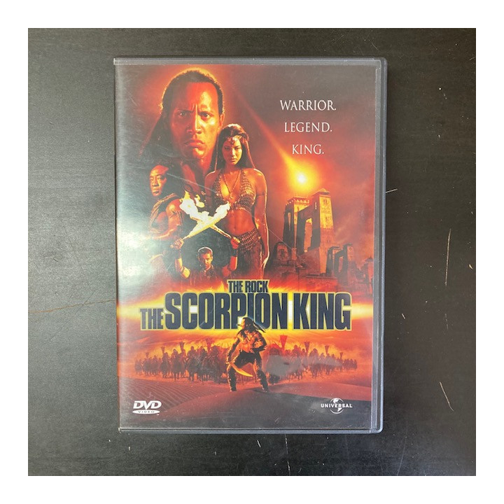 Skorpionikuningas DVD (M-/M-) -seikkailu-