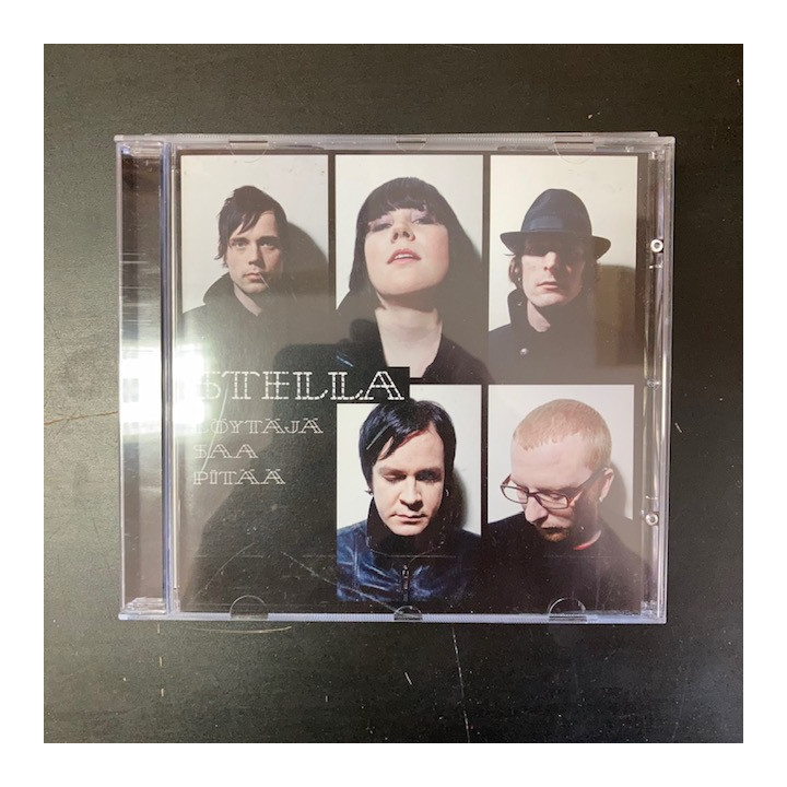 Stella - Löytäjä saa pitää CD (M-/M-) -pop rock-