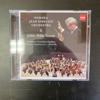 Nordea Jean Sibelius Orchestra - Beethoven / Sibelius CD+DVD (M-/M-) -klassinen-