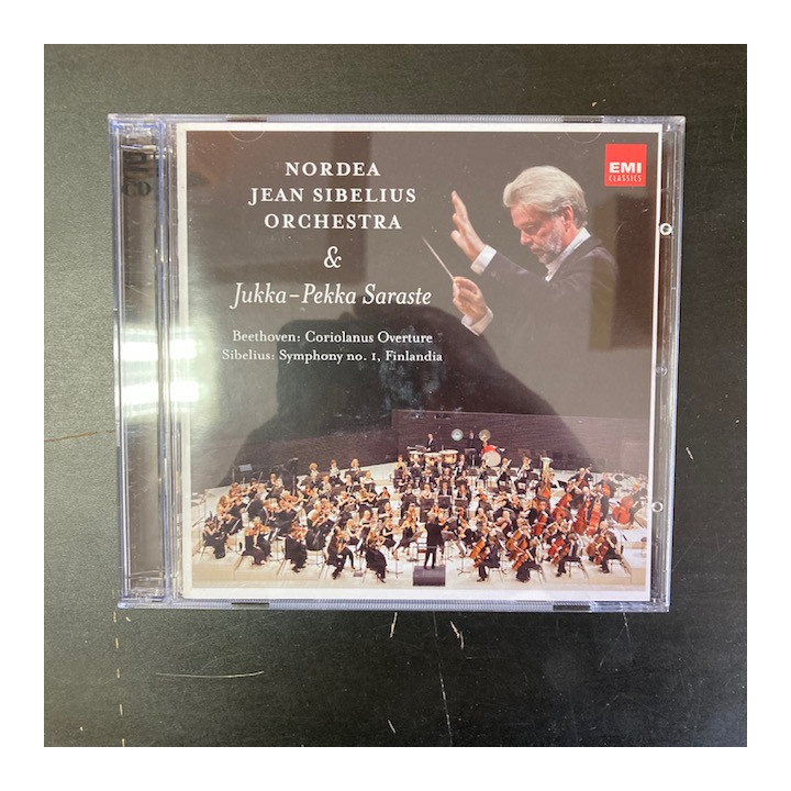 Nordea Jean Sibelius Orchestra - Beethoven / Sibelius CD+DVD (M-/M-) -klassinen-