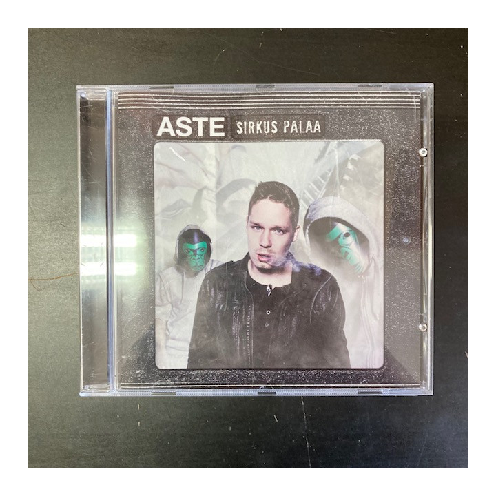 Aste - Sirkus palaa CD (M-/M-) -hip hop-