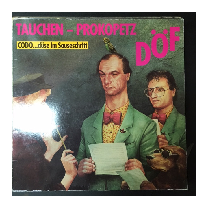 Tauchen-Prokopetz - DÖF LP (VG+/VG+) -new wave-