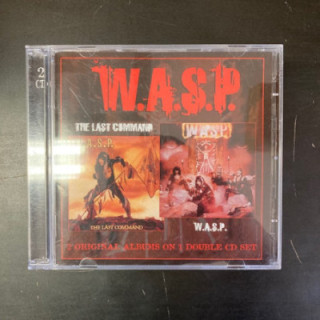 W.A.S.P. - W.A.S.P. / The Last Command 2CD (VG+/M-) -heavy metal-