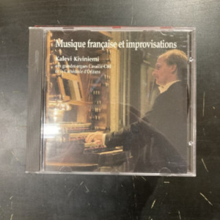 Kalevi Kiviniemi - Musique Francaise Et Improvisations CD (M-/M-) -klassinen-
