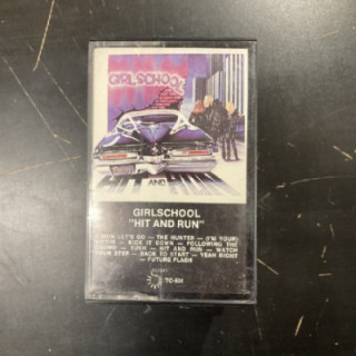 Girlschool - Hit And Run (SCAND/1981) C-kasetti (VG+/M-) -heavy metal-