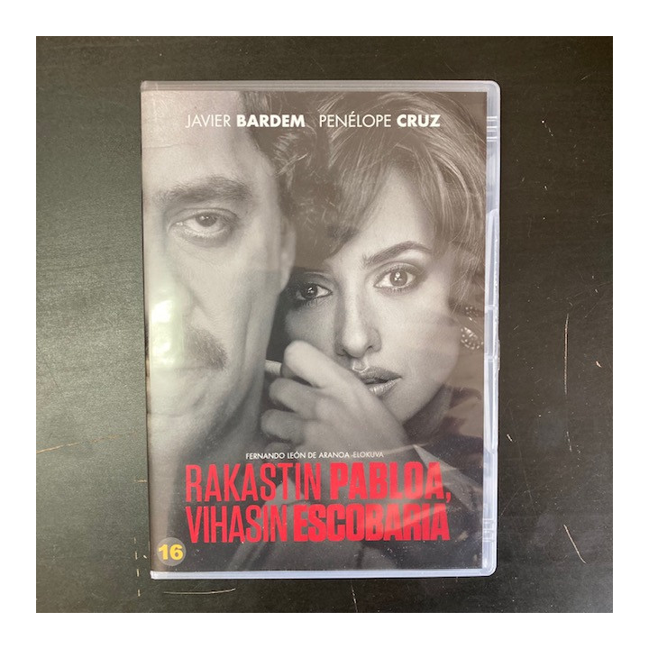 Rakastin Pabloa, vihasin Escobaria DVD (VG+/M-) -draama-