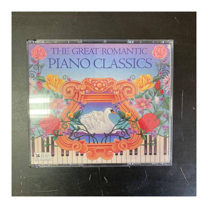 Great Romantic Piano Classics 3CD (VG+-M-/M-) -klassinen-