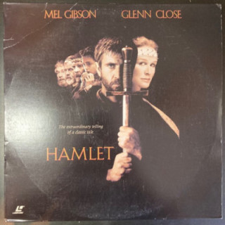 Hamlet (1990) LaserDisc (VG+-M-/VG) -draama-