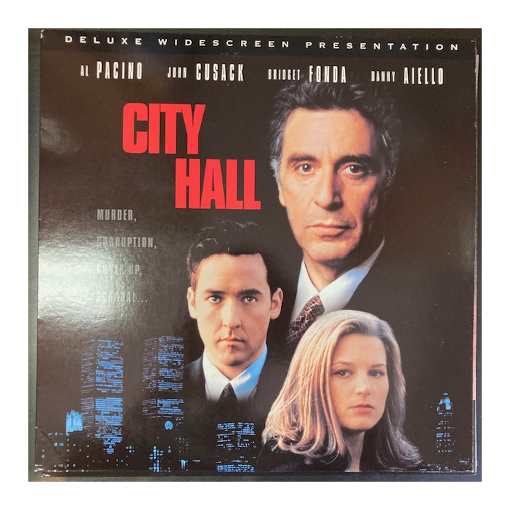 City Hall LaserDisc (M-/VG+) -jännitys/draama-