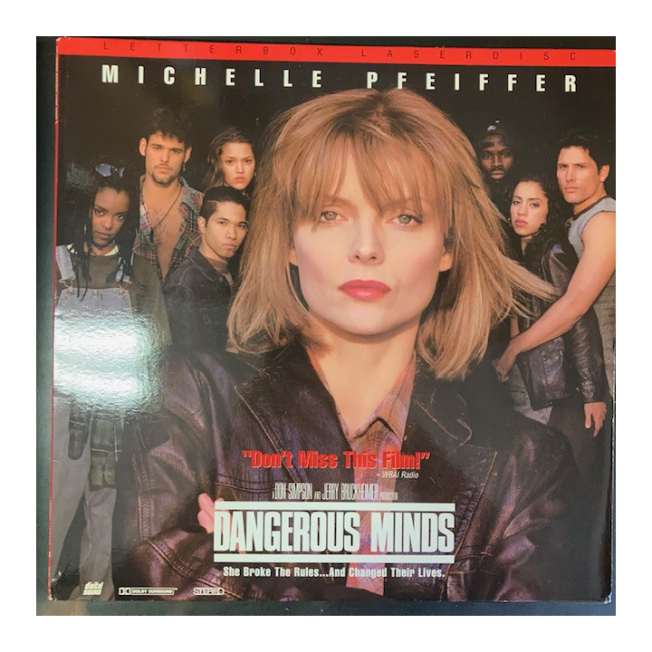 Dangerous Minds LaserDisc (VG+-M-/M-) -draama-