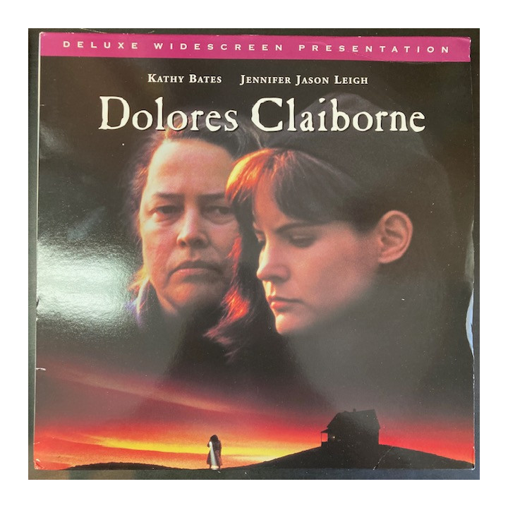 Dolores Claiborne LaserDisc (VG+/M-) -draama/jännitys-