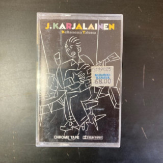 J. Karjalainen - Keltaisessa talossa C-kasetti (VG+/M-) -pop rock-