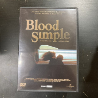 Blood Simple DVD (M-/M-) -jännitys/draama-