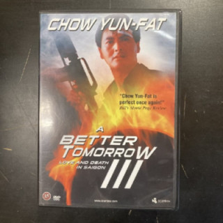 Better Tomorrow III DVD (VG+/M-) -toiminta-