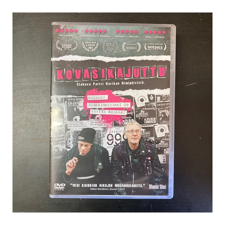 Kovasikajuttu DVD (VG+/M-) -dokumentti-