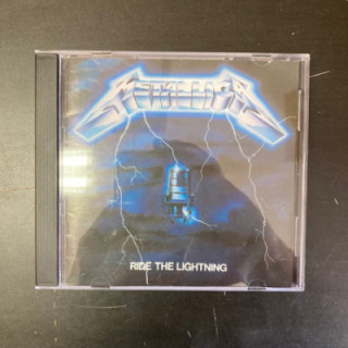 Metallica - Ride The Lightning (UK/CDMFN27/no barcode) CD (VG/VG) -thrash metal-