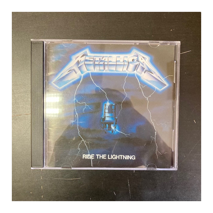 Metallica - Ride The Lightning (UK/CDMFN27/no barcode) CD (VG/VG) -thrash metal-