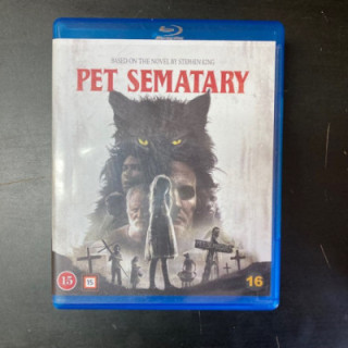 Pet Sematary (2019) Blu-ray (M-/M-) -kauhu-