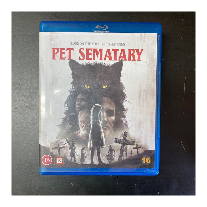 Pet Sematary (2019) Blu-ray (M-/M-) -kauhu-