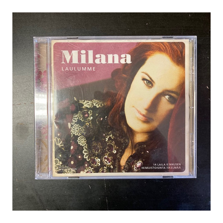 Milana - Laulumme CD (VG+/VG+) -iskelmä-