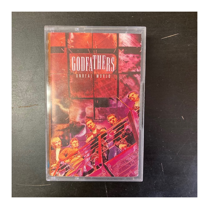 Godfathers - Unreal World C-kasetti (VG+/M-) -alt rock-