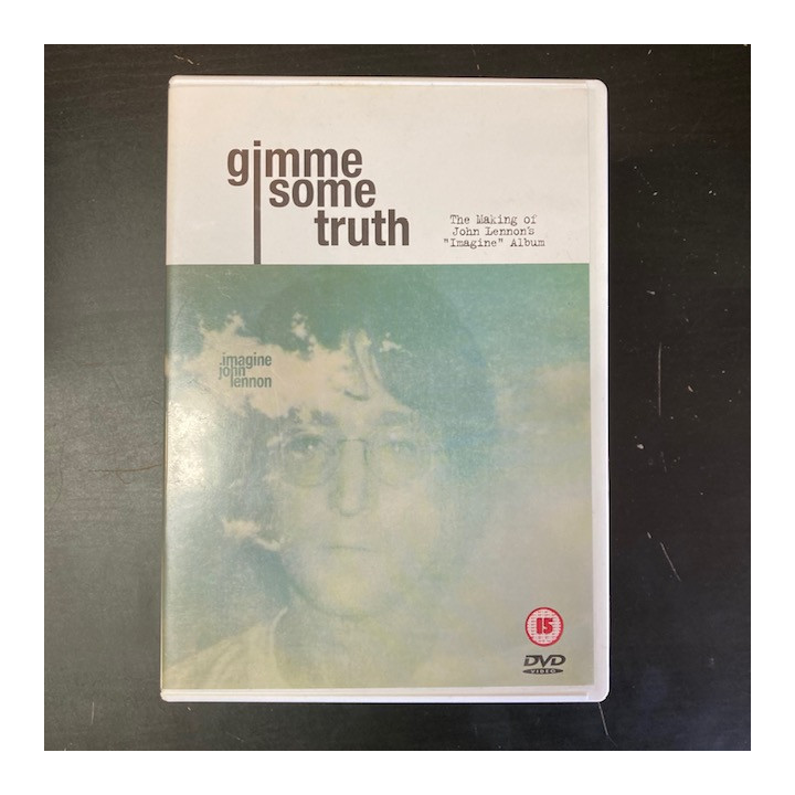 John Lennon - Gimme Some Truth DVD (M-/M-) -dokumentti- (ei suomenkielistä tekstitystä)