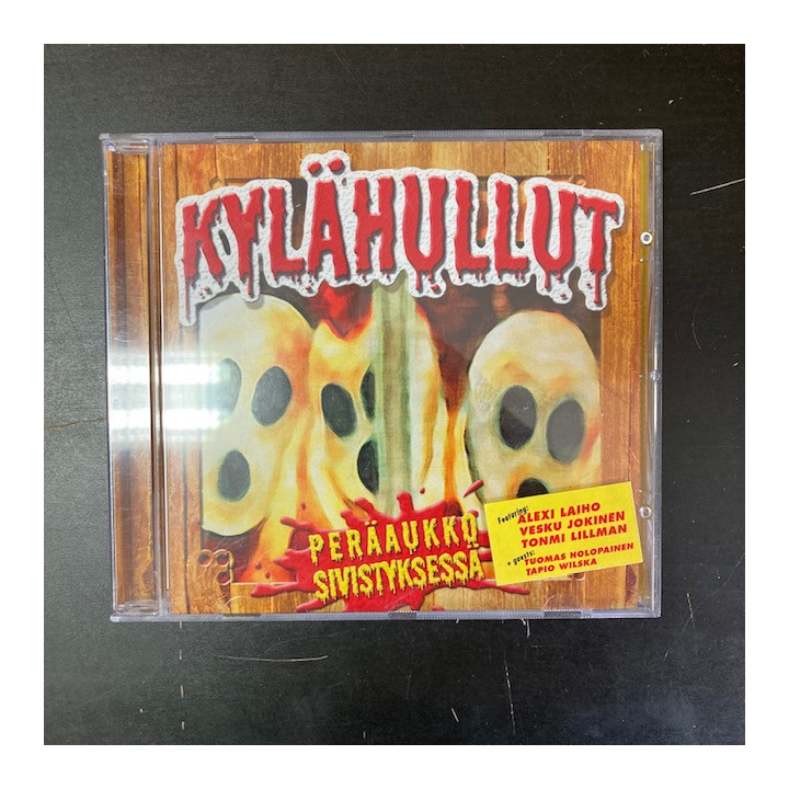 Kylähullut - Peräaukko sivistyksessä CD (M-/M-) -punk rock/speed metal-